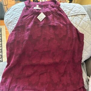 Maurices Red Blouse Top